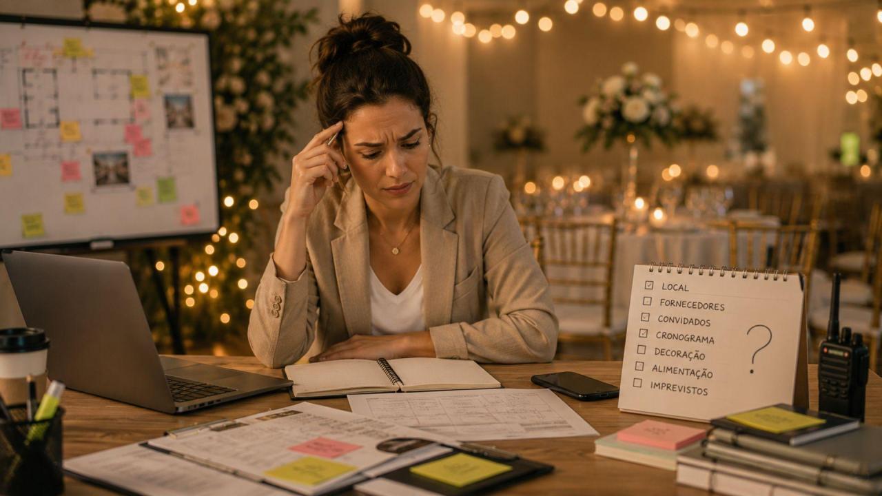 7 itens que quase todo organizador esquece e que podem comprometer um evento