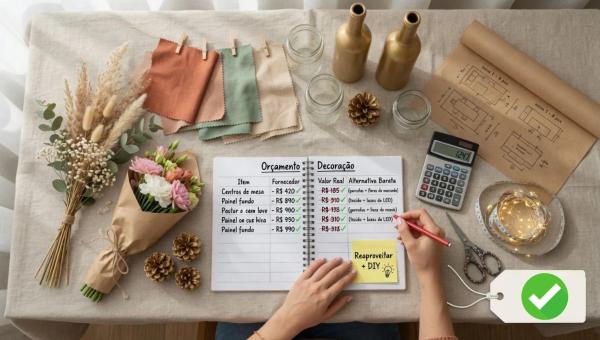 Como escolher a decoração certa para o seu evento sem gastar mais do que precisa