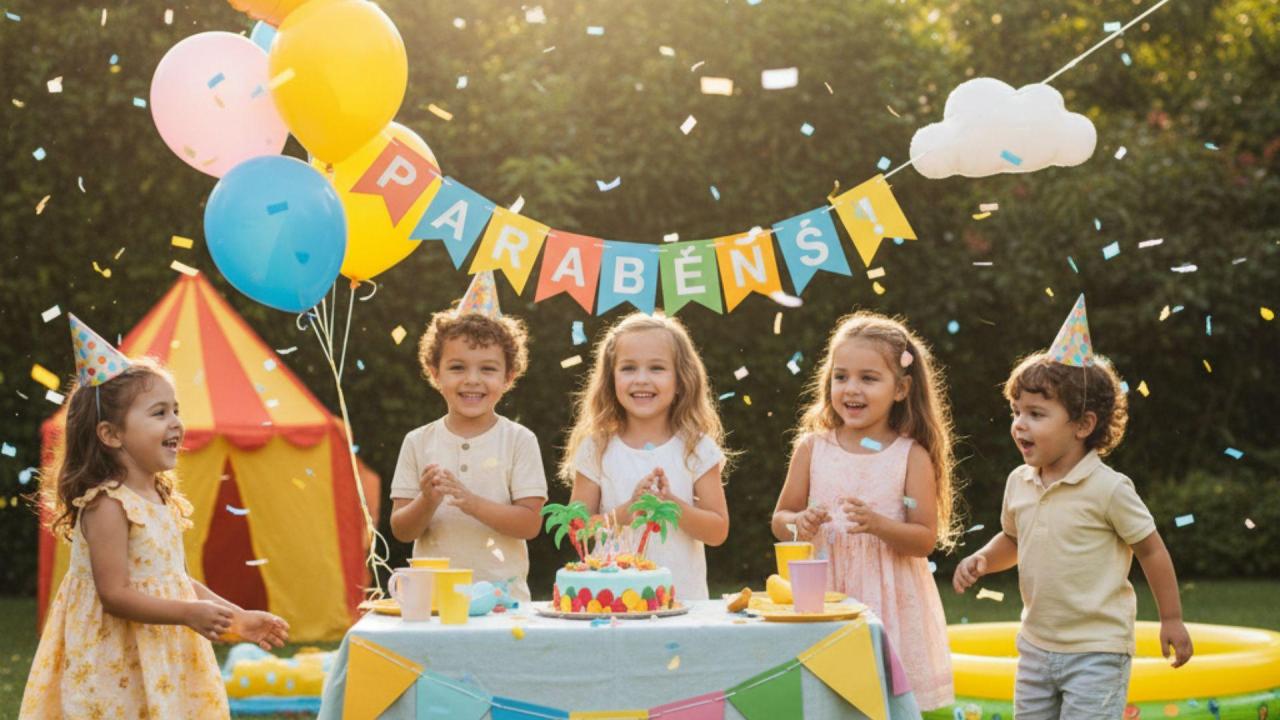 Como organizar uma festa de aniversário nas férias sem perder convidados