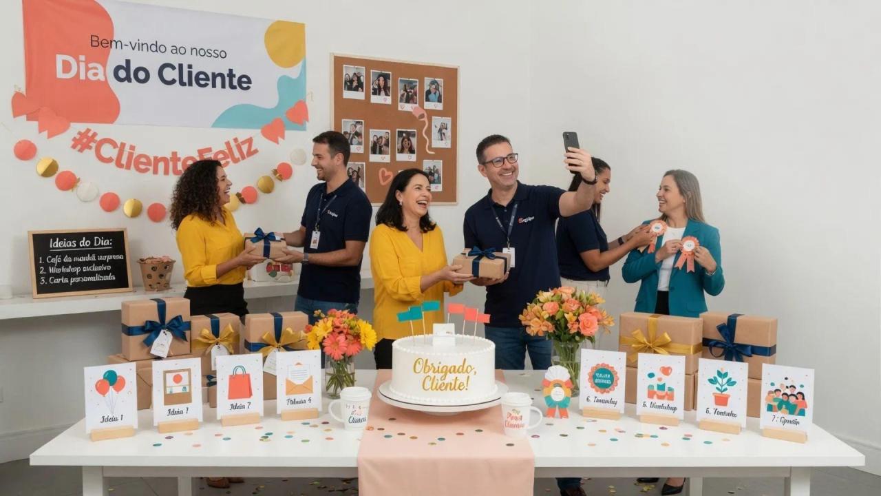 Dia do Cliente na empresa: 7 ideias para criar uma comemoração que seus clientes vão lembrar