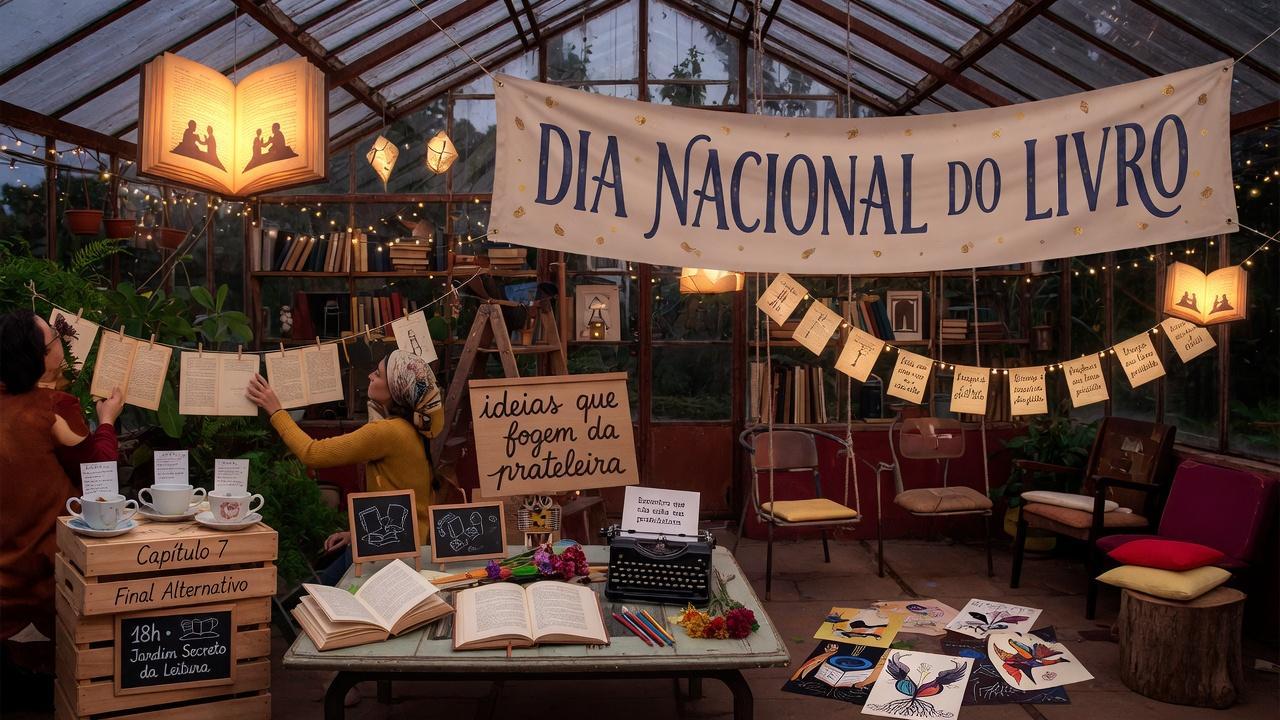 Dia Nacional do Livro: ideias para organizar um encontro literário que saia do comum