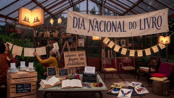 Dia Nacional do Livro: ideias para organizar um encontro literário que saia do comum