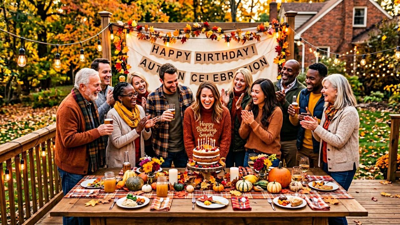 Festas de aniversário no outono: temas, cores e menus que deixam o clima mais aconchegante