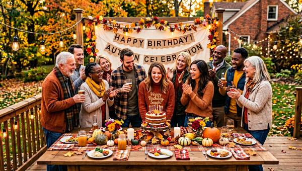 Festas de aniversário no outono: temas, cores e menus que deixam o clima mais aconchegante
