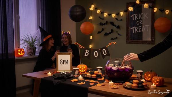 Halloween chegando: como organizar uma festa assustadora, divertida e sem exageros